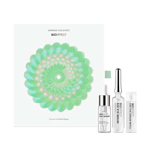 BIOEFFECT Power Duo de suero EGF y suero de ojos EGF en un set de regalo para el cuidado de la piel, lucha contra las arrugas, hidratante,