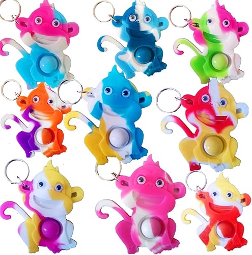 Paquete de 24 juguetes divertidos de burbujas para niños, niños, aulas, estudiantes, regalos de profesores, recuerdos de fiesta de cumpleaños