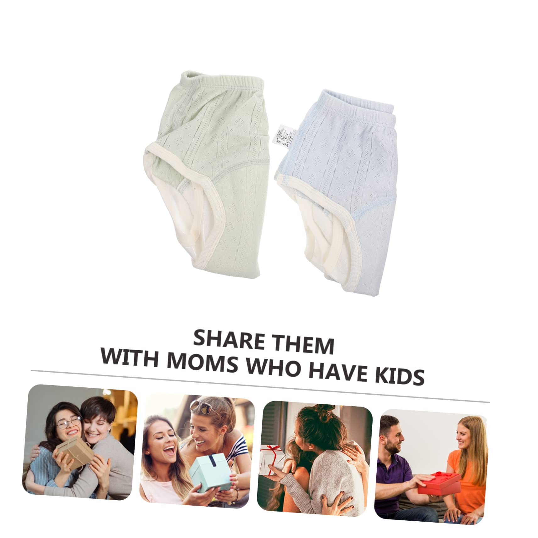 ibasenice 3 Juegos De De Entrenamiento De Algodón Para Bebés Niñas Y Niños Pequeños Pantalones De Entrenamiento Para Ir Al Baño Absorbentes Cómodos Lavables A Máquina 2 Unidades X 3