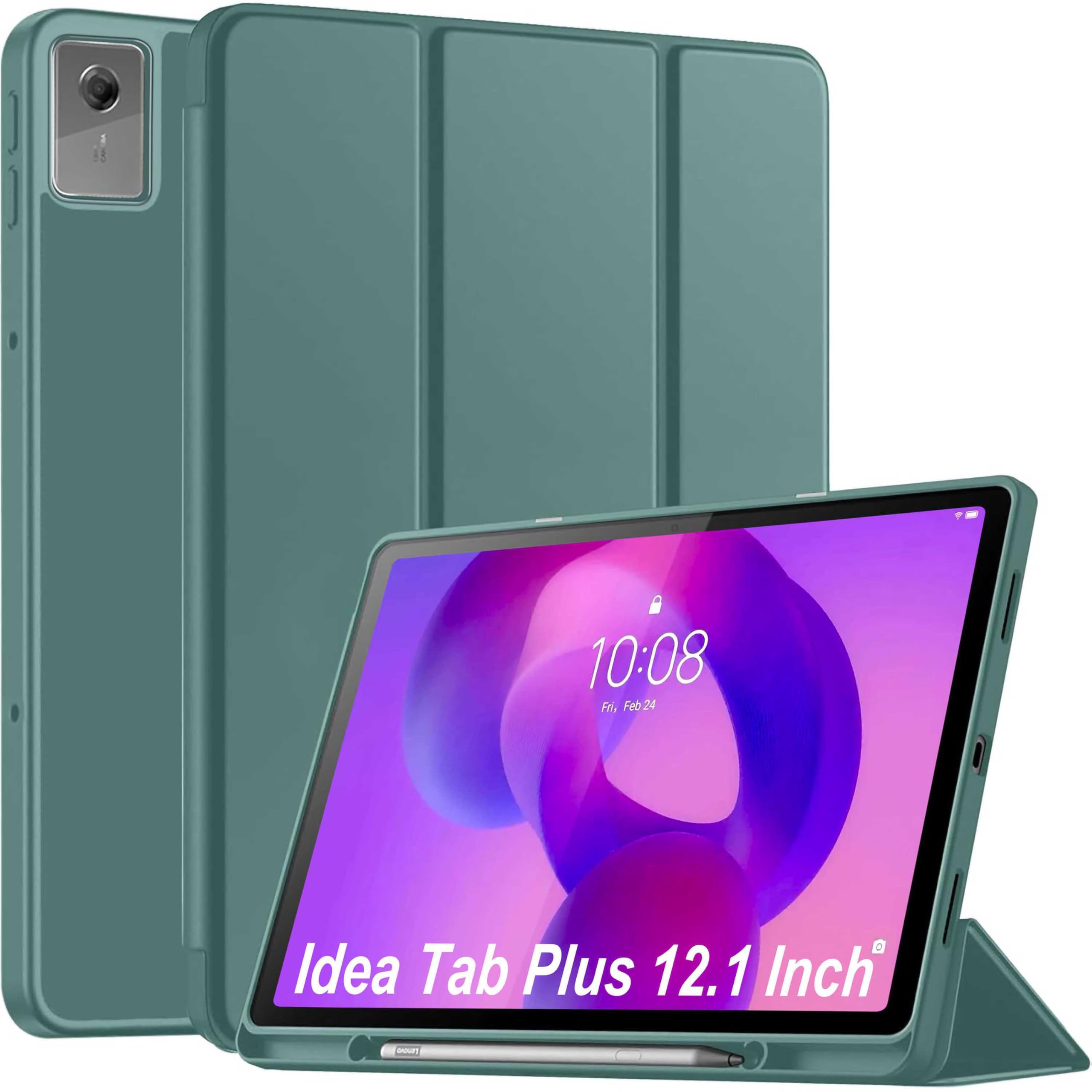 ProElite Cover for Lenovo Idea Tab Plus 12.1 inch 2025 case Cover, Soft Flexible Flip Case Cover for Lenovo Idea Tab Plus 12.1 inch 2025 [Recoil Series] - Black — Amazon image 12