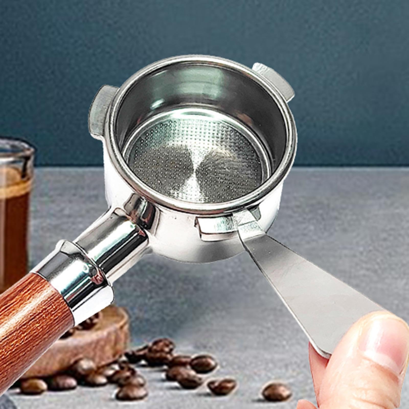Werkzeug Zum Entfernen Des Siebträgerkorbs – Aus Edelstahl, Ca. 9,1 Cm – Für Kaffeemaschinen-Wartung