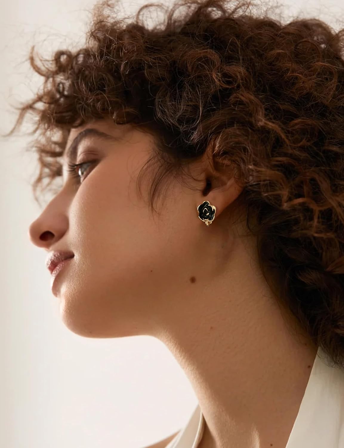 FIBO STEEL 10 Pairs Clip Earrings for Women Clip On Earrings for Non Pierced CZ Flower Simulated Freshwater Pearl Twist Knot Clip Earrings Sets Gold Silver Tone - Image 5