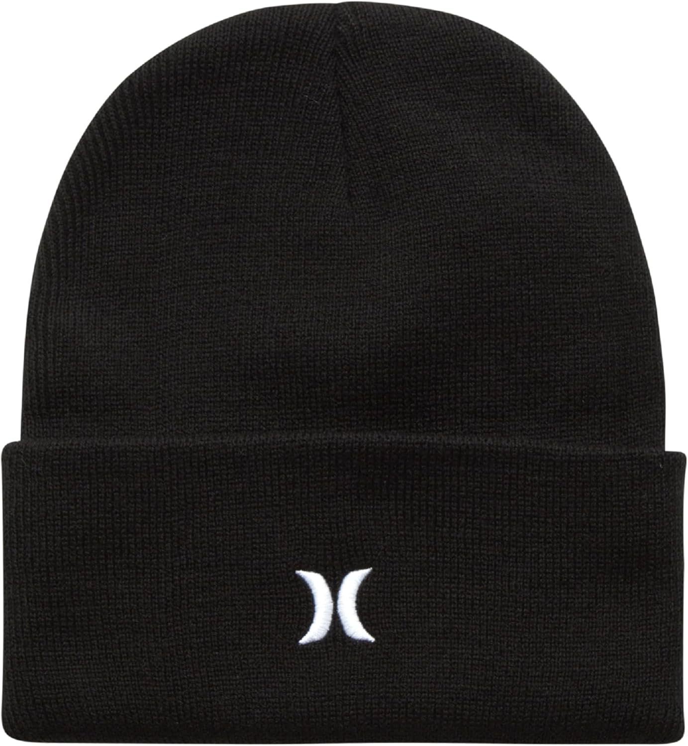 Hurley Men's Winter Hat - Heavyweight Slouchy Fit Icon Cuffed Beanie