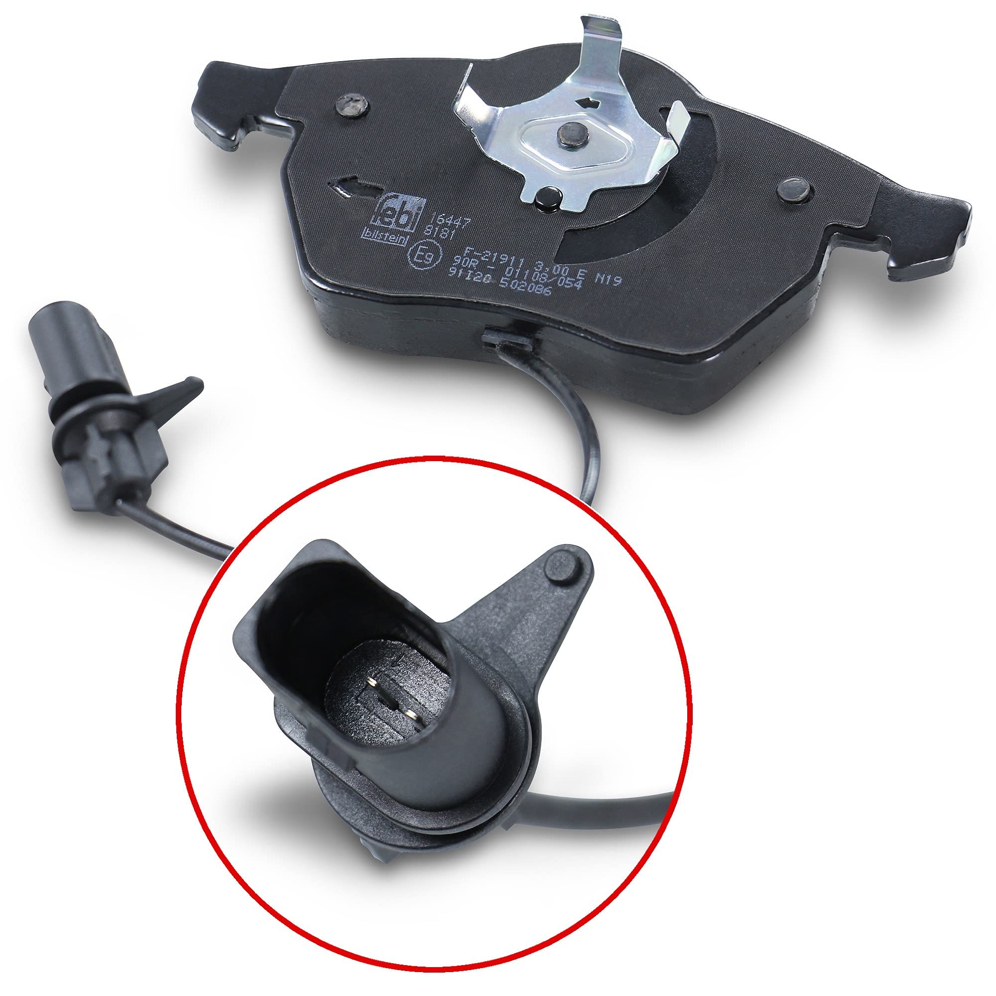 Image secondaire de Kit de Plaquettes de Frein Febi Bilstein 16447 pour Volkswagen et Audi