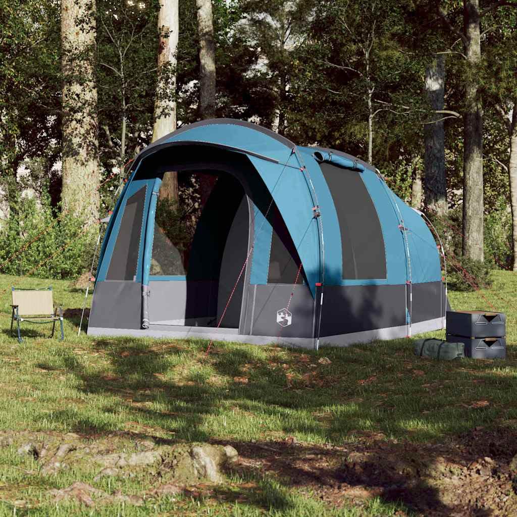 Générique Tente de Camping Tunnel 3 Personnes Bleu imperméable,Tentes,94623