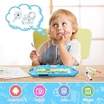 7 Inch Android 12 Comprimé pour enfants avec couverture de protection 32GB + 4GB WiFi Bluetooth Double caméra Jeux éducatifs Contrôle parental Logiciel pour enfants.