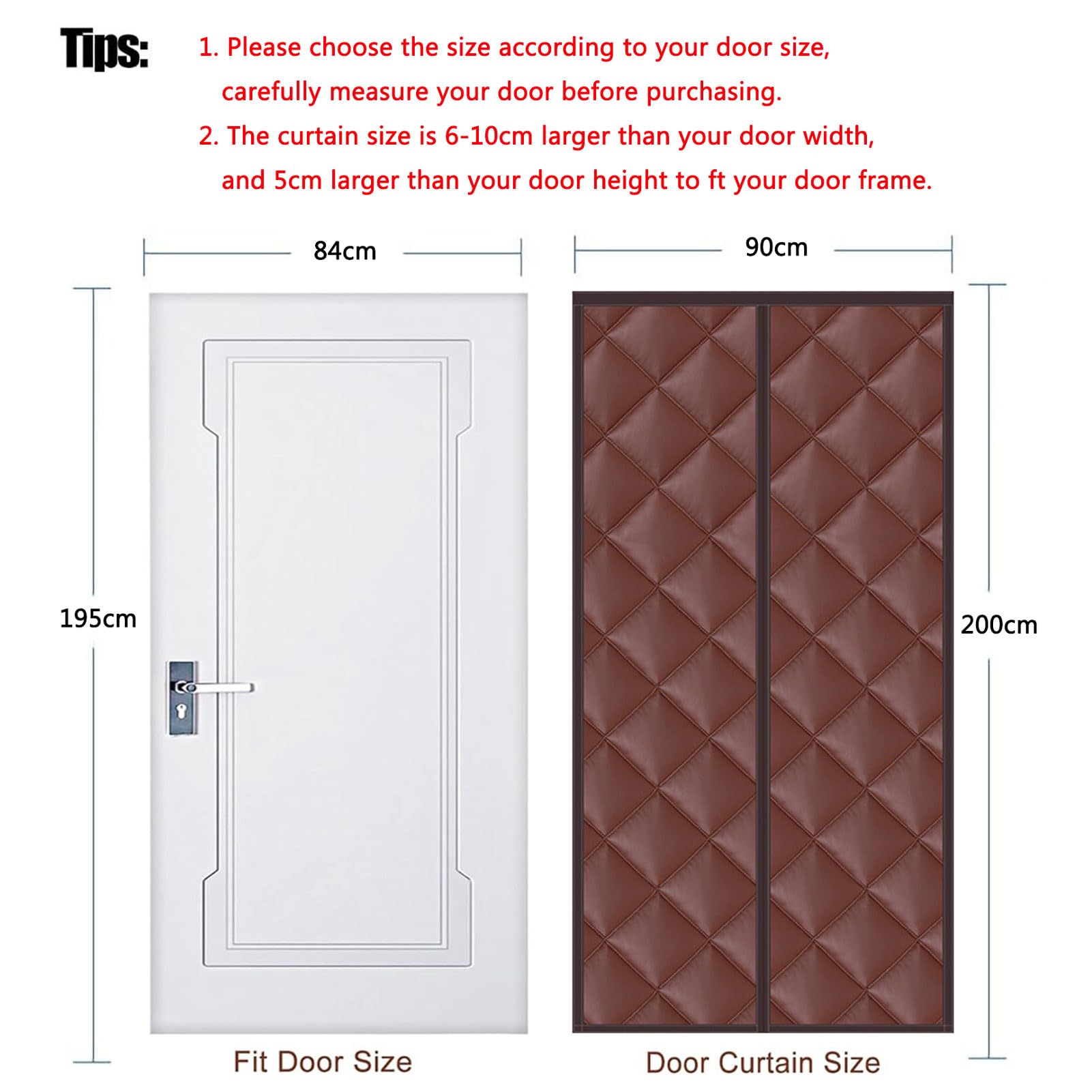 Tenda Magnetica Isolante Per Porte - Impermeabile E Antirumore - Foto 2