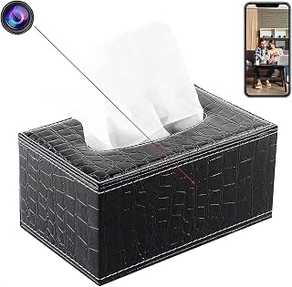 GZYHDC Wifi Tissue Box Network Hidden Camera, 1080P Full HD Wireless P2P Indoor IP Home Camera Security Ultra Clear IP, for Home/Indoor/Outdoor*/32GB
