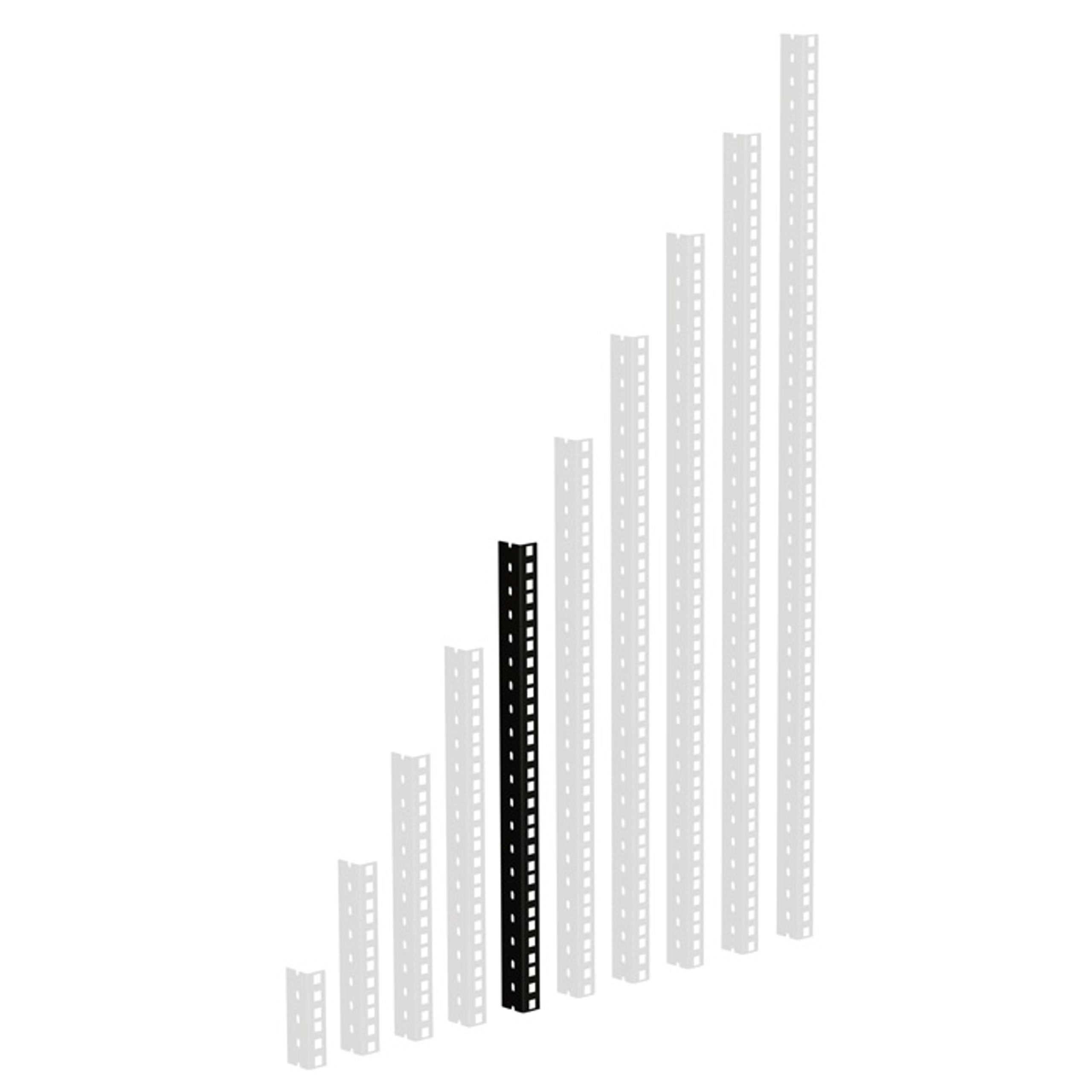 Ah Hardware Adam Hall 44,5 cm (17,5 pulgadas) Parts Guías HD, 10 HE