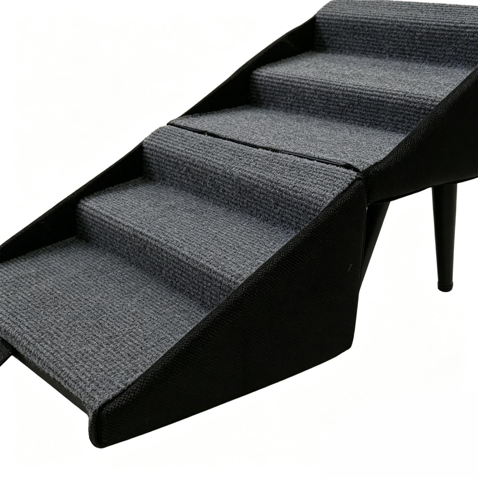 Scalini stabili per animali domestici, comodino pieghevole portatile, 62 x 37 x 32 cm, dispositivo con presa sicura, accessorio per la casa per famiglie appassionati di vita routine quotidiana interni