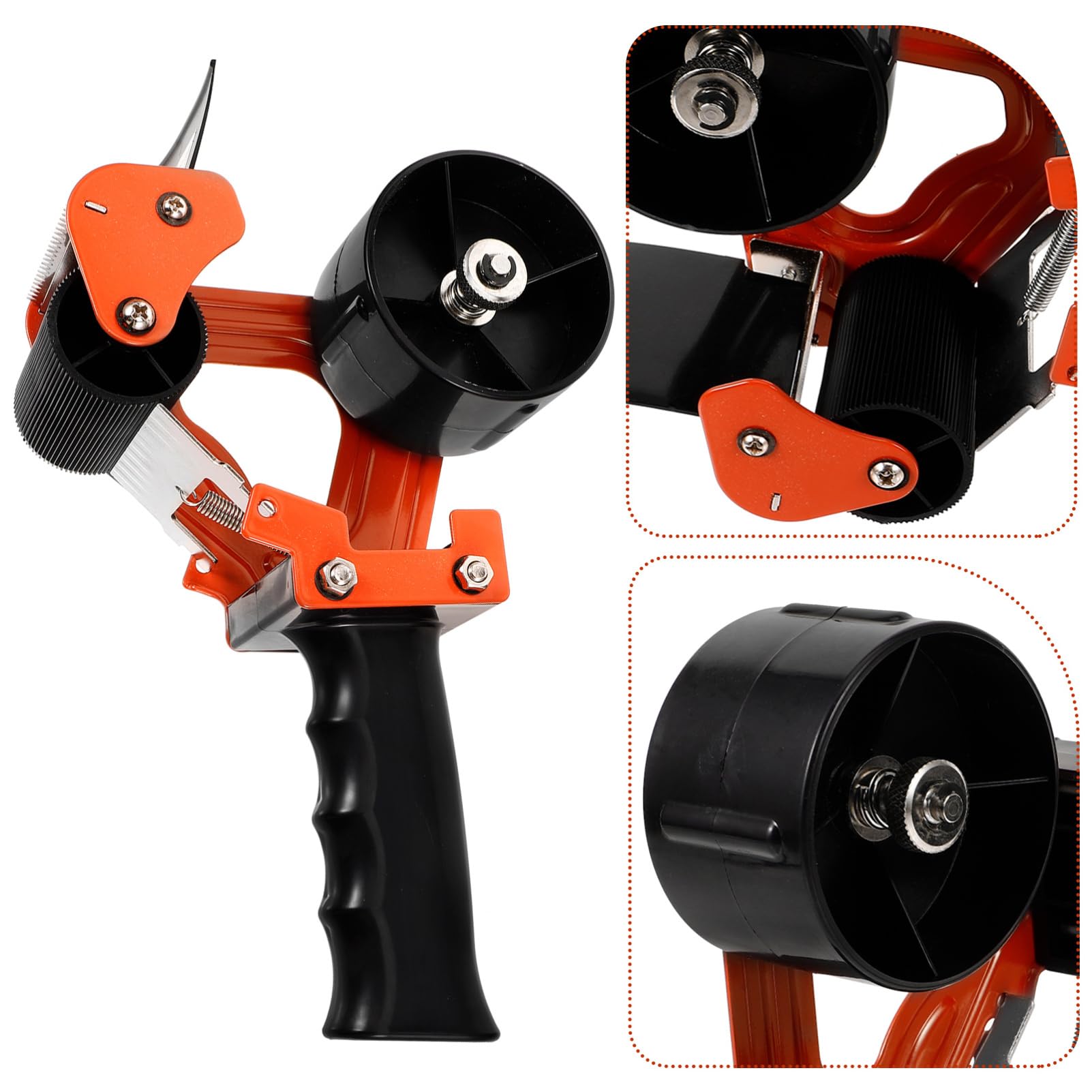 Amosfun Dispensador Celo Cortador De Cinta De Embalaje Máquina Cortadora De Cinta Dispositivo De Sellado Manual Herramienta De Portátil