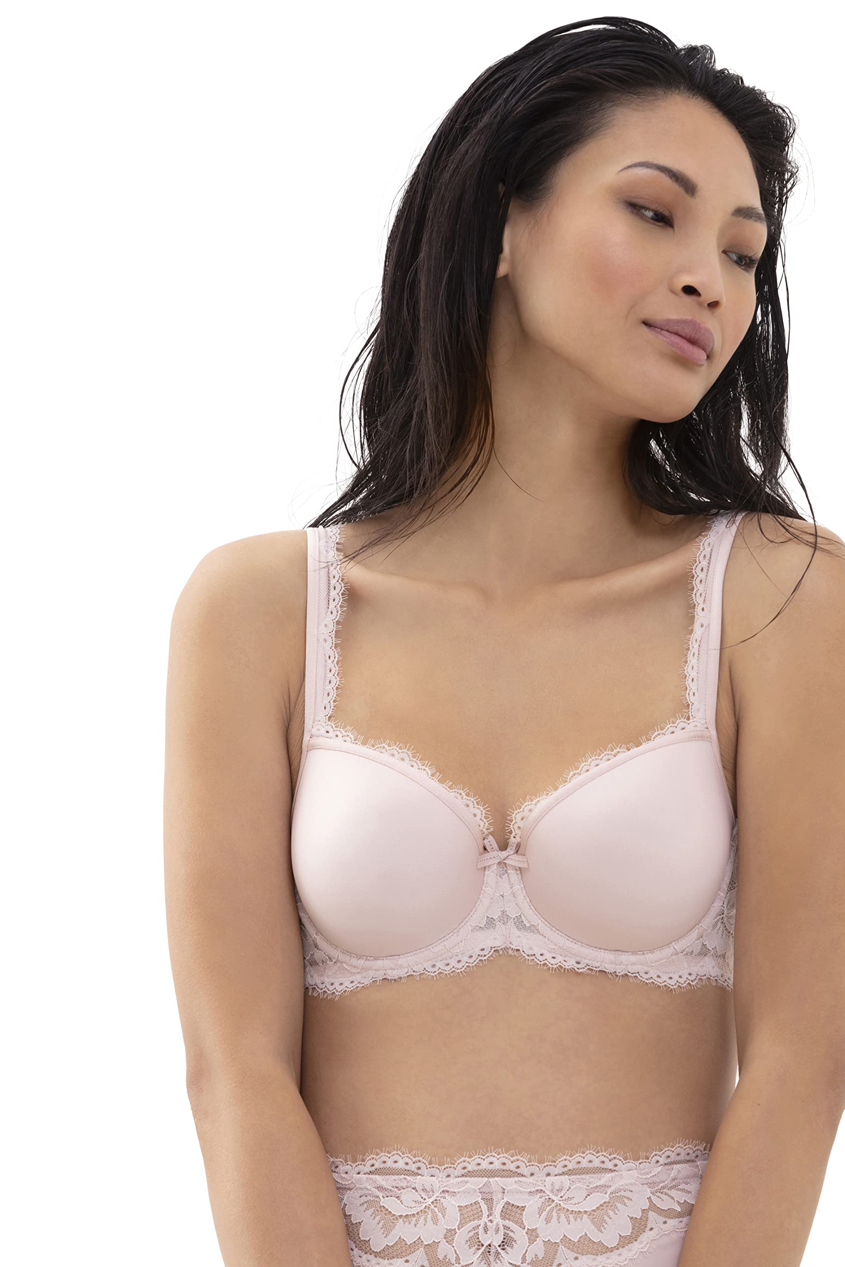 Mey Damen BH - Spacer-BH mit floraler Spitze - Atmungsaktiv und super leicht - Serie Amazing - 74237