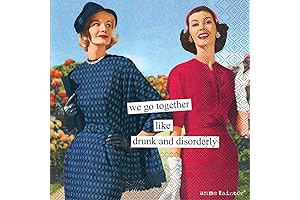 IHR Ideal Home Range Retro Cocktail Napkins