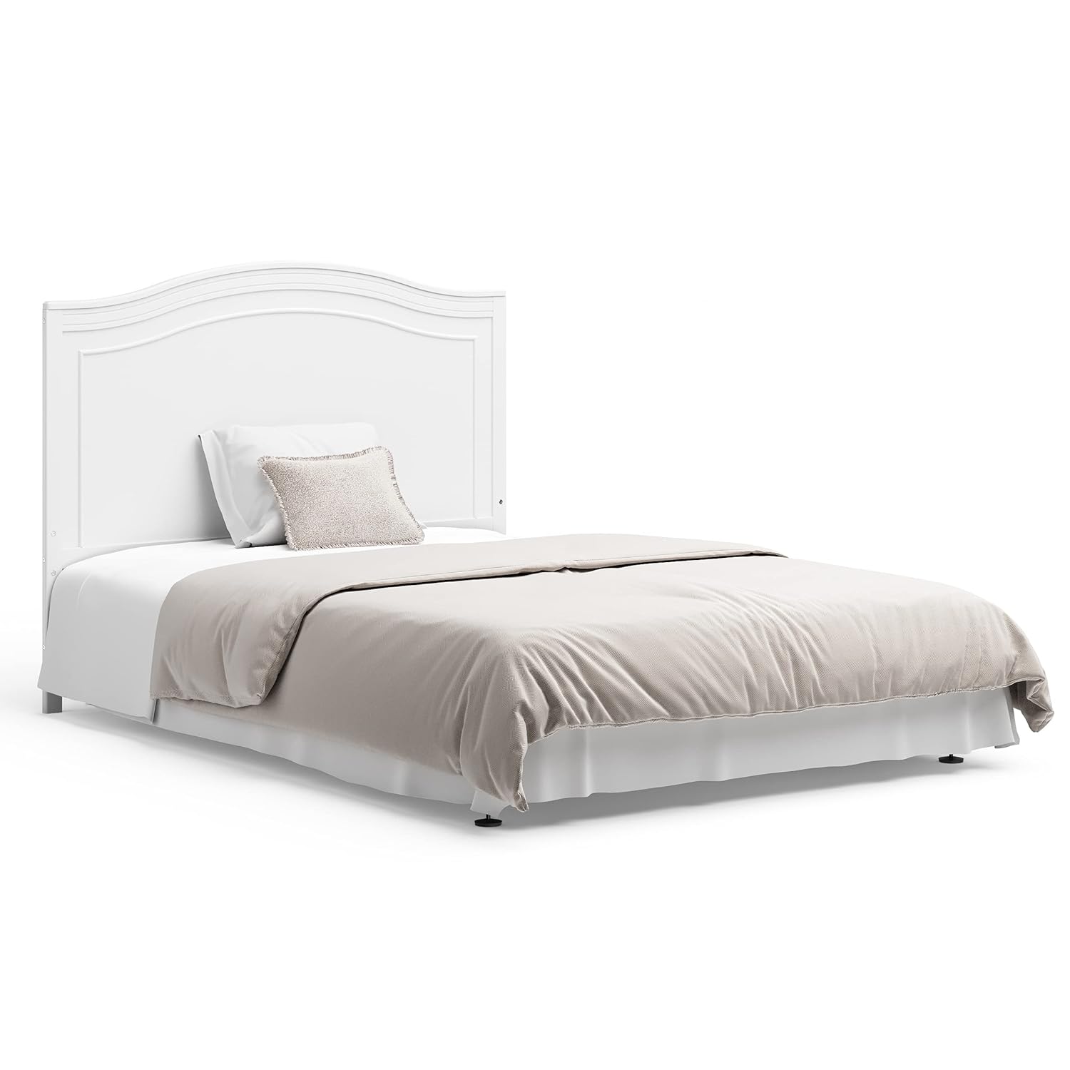 Graco Paris Crib and Mattress Nursery Essentials Pack (White) – GREENGUARD Gold Certified Baby Crib & Crib Mattress, Cribs with Mattress Included, Convertible Crib, Baby Mattresses for Crib