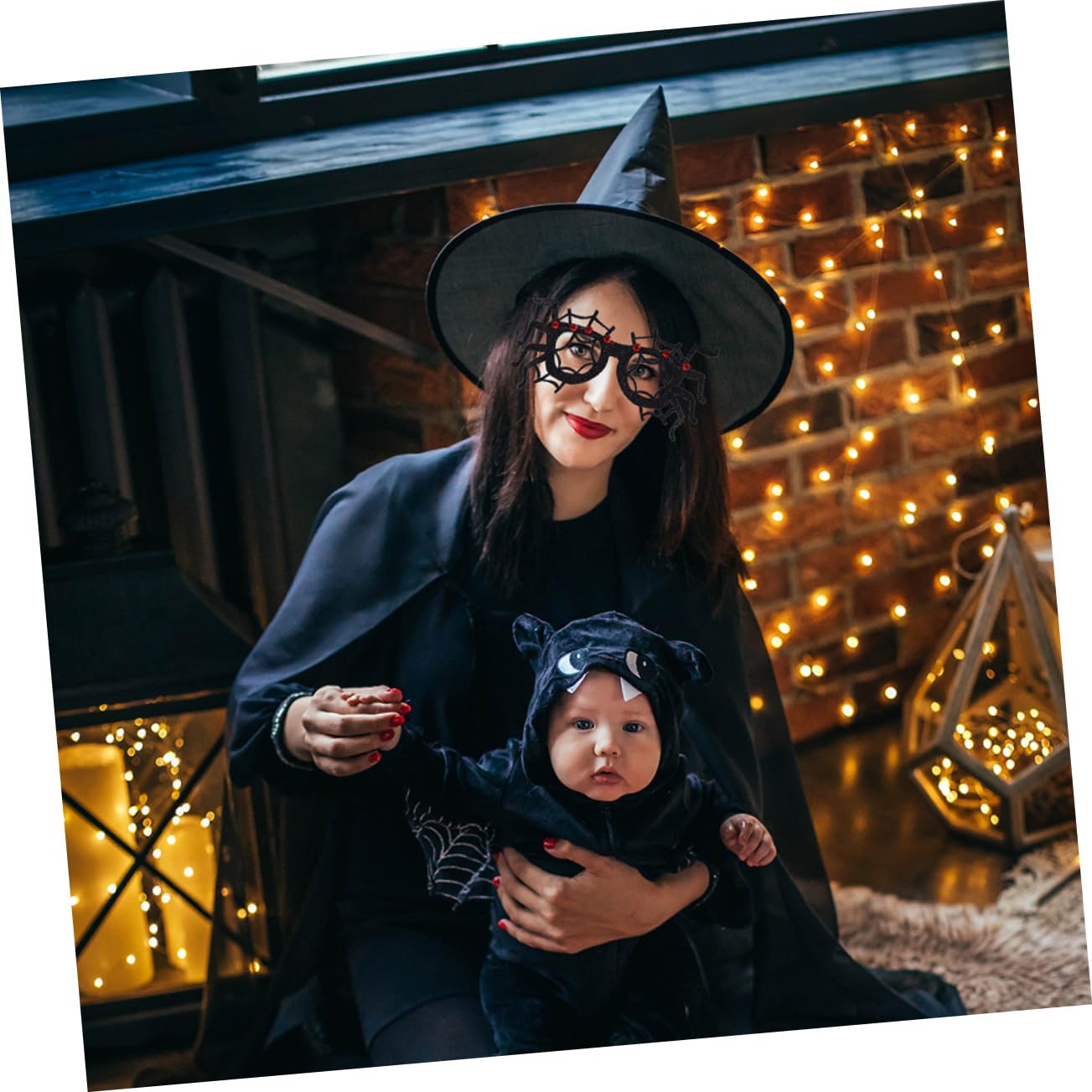SOIMISS 28piezas Gafas Divertidas De Halloween Accesorios y Cómodos Aleatorios