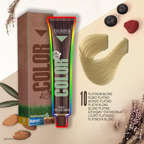 Miniatura 3 de Tinte orgánico natural para el cabello PERMANENT de Salerm Biokera (25 minutos) 3 Marrón oscuro