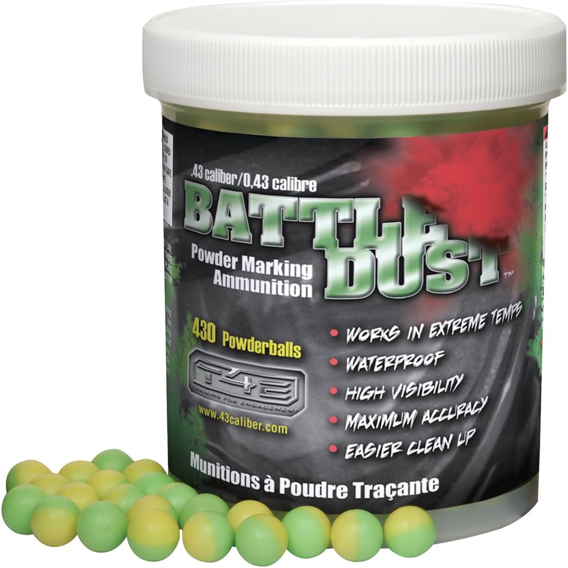 T4E Battle Dust 0.43-Caliber Powder Balls