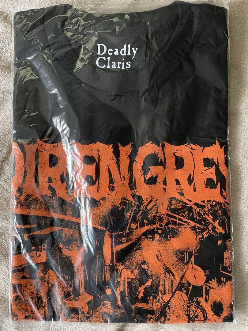Amazon.co.jp: dir en grey Tシャツ 目黒鹿鳴館(オレンジ