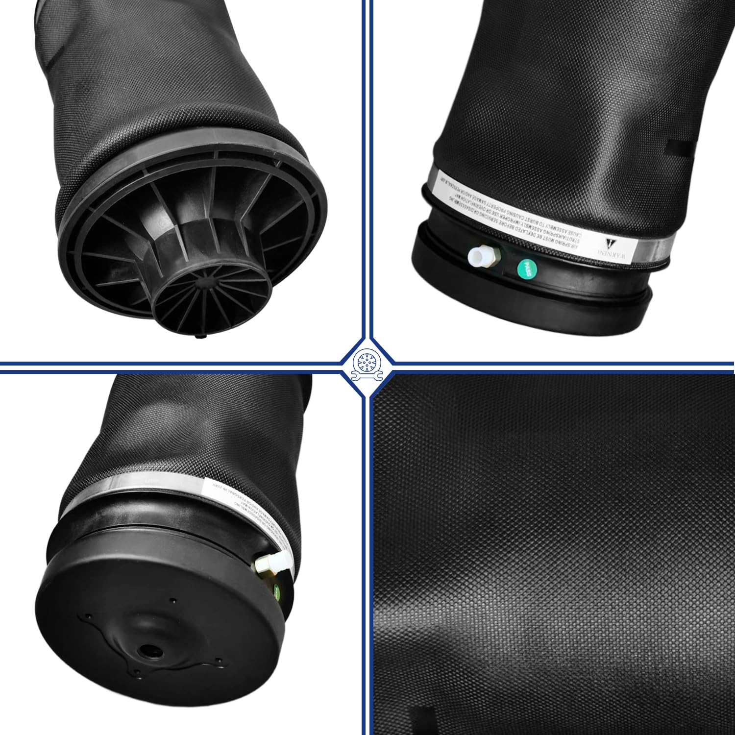 Amazon.com: Rear Air Suspension Spring Bag 1643201025 Compatible 