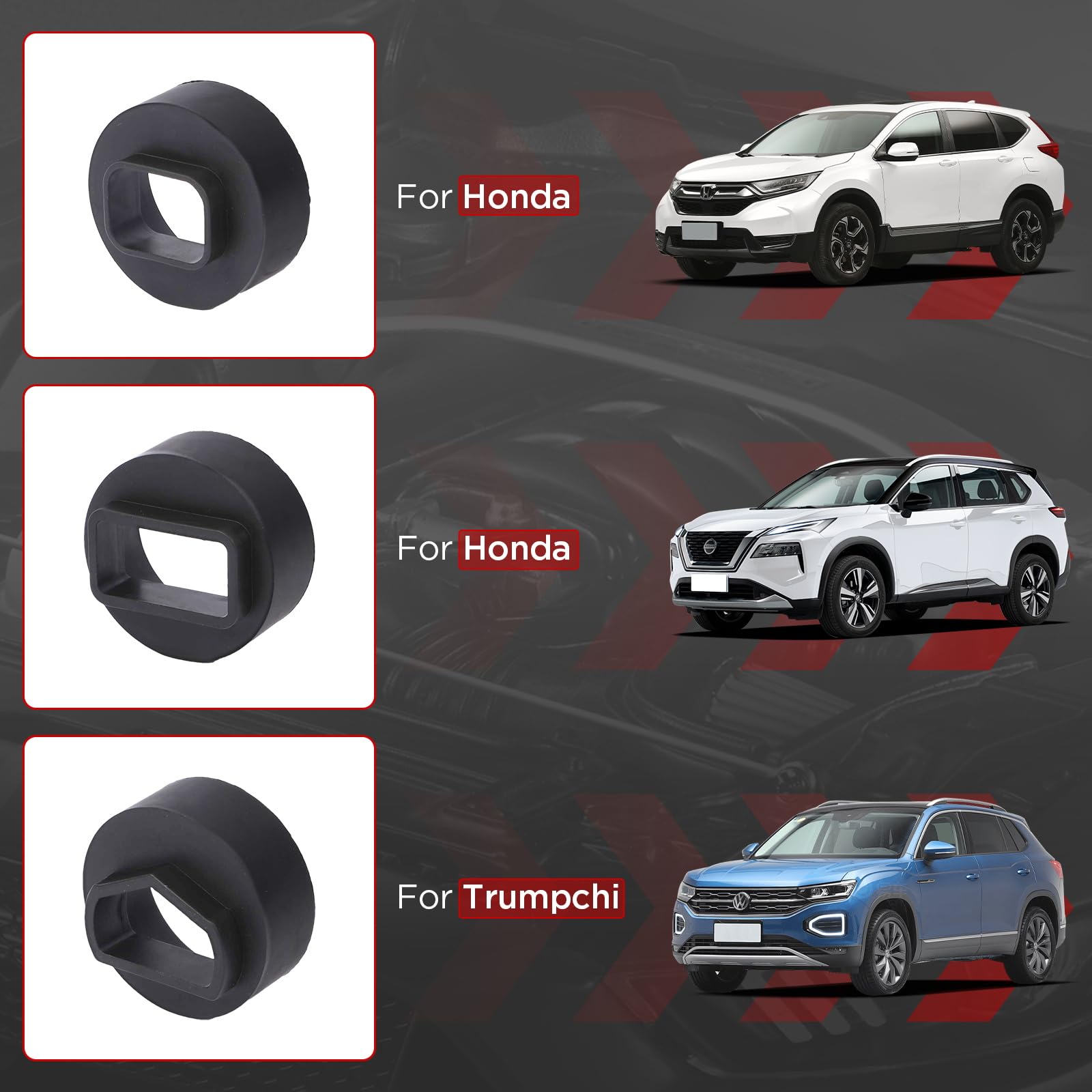 18 piezas de adaptadores para chorreadora de cáscara de nuez HTS558, aptos para chorreadoras de cáscara de nuez, compatibles con Vw, Volvo, Toyota, Honda, Nissan,BMW