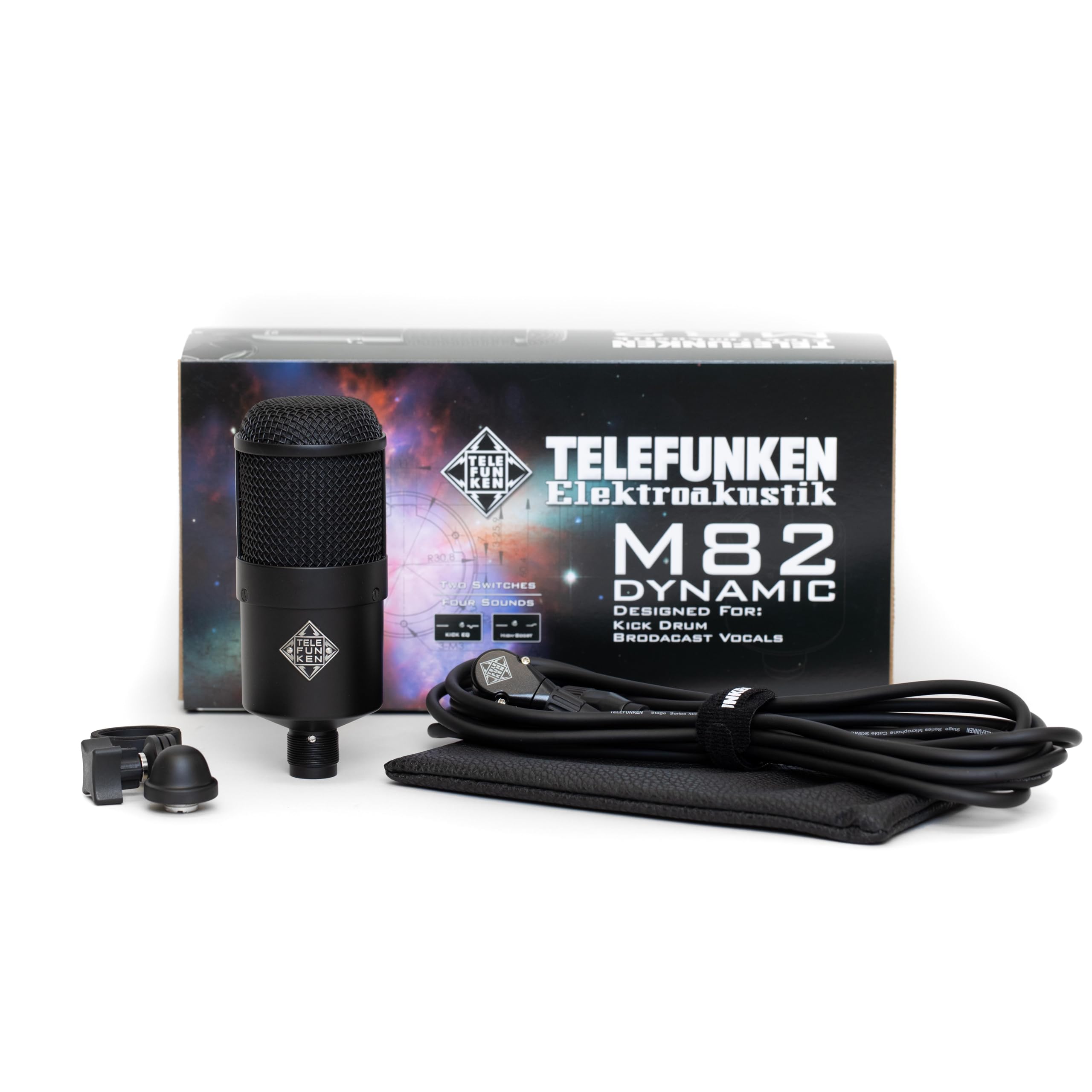 Amazon.com: TELEFUNKEN Elektroakustik M82 Dynamic Microphone