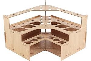 Mezzo Artist Paint and Brush Rack: The Corner Rack Revolutionizing Desk Art Organization