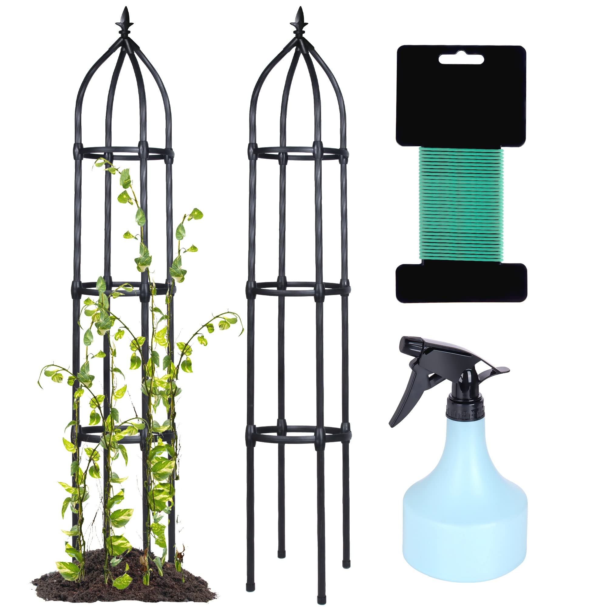 Buy Pauls Gardening Garden Obelisk for Climbing s Outdoor Indoor