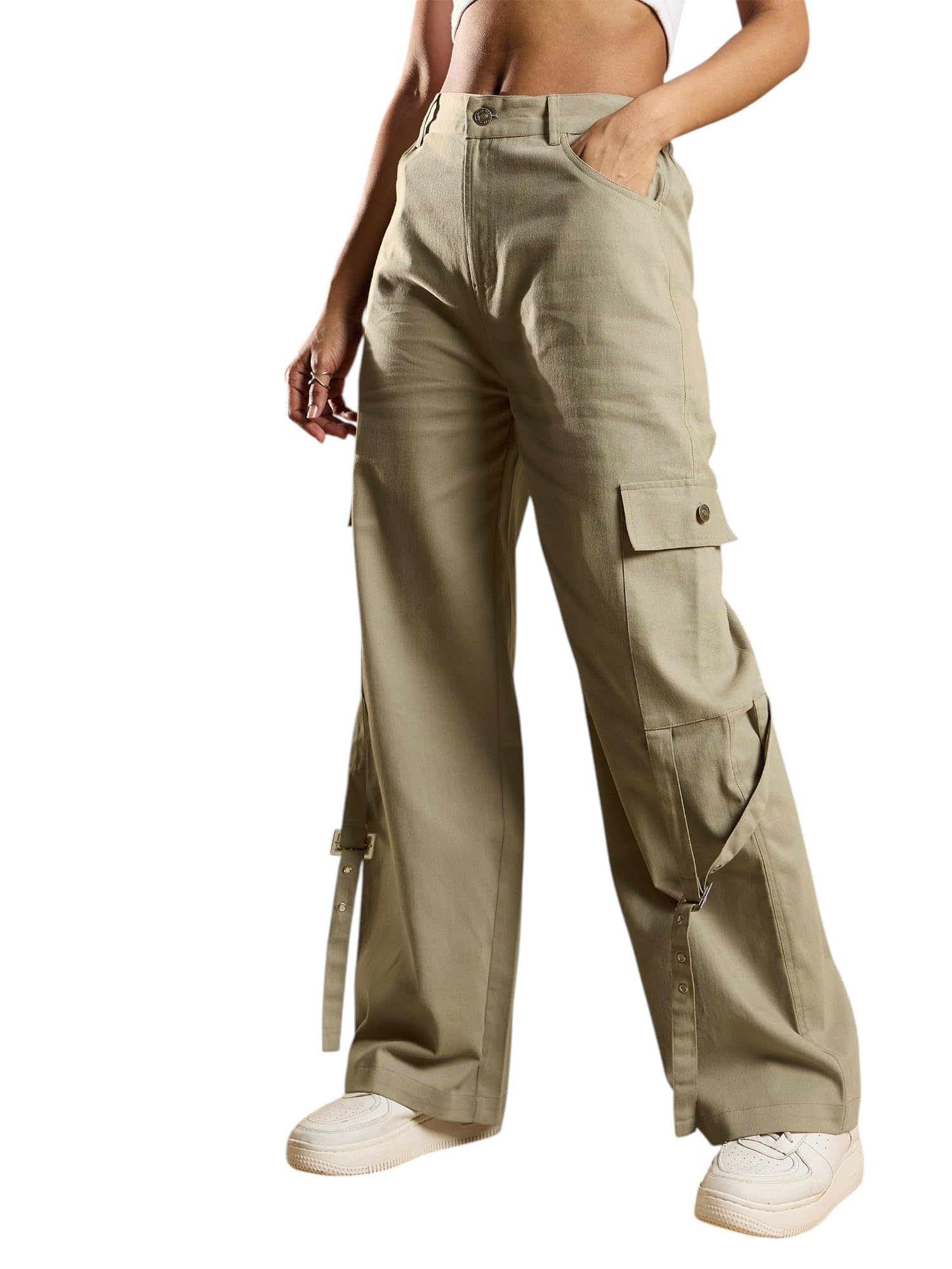 sassafras Women's Comfort Fit Cargo Pants-picture-30