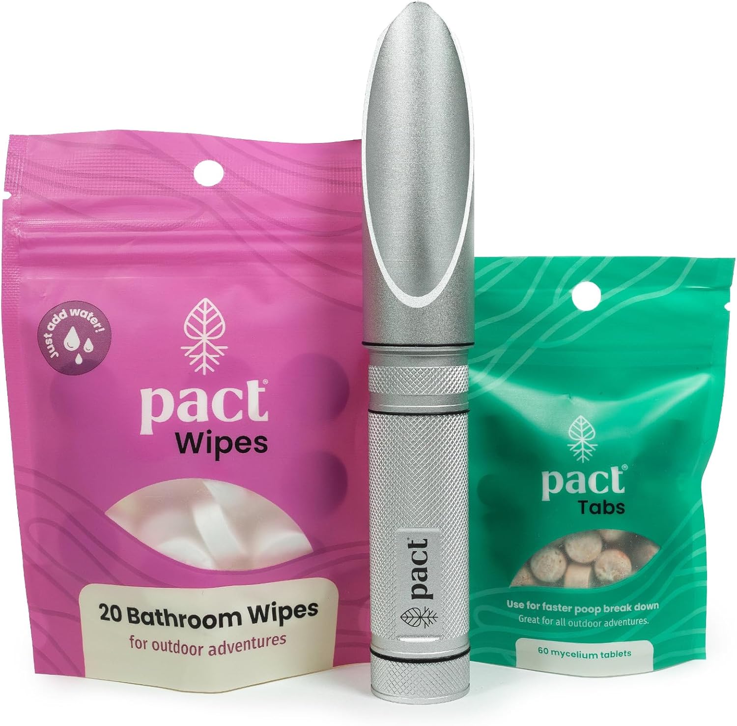 PACT Ultra Lite Bathroom Kit – Bathroom Kit for Trail Running, Mountain Biking, Hiking and Bikepacking – Ultralight Outdoor Gear PACT Ultra Lite Bathroom Kit – Bathroom Kit for Trail Running, Mountain Biking, Hiking and Bikepacking – Ultralight Outdoor Gear