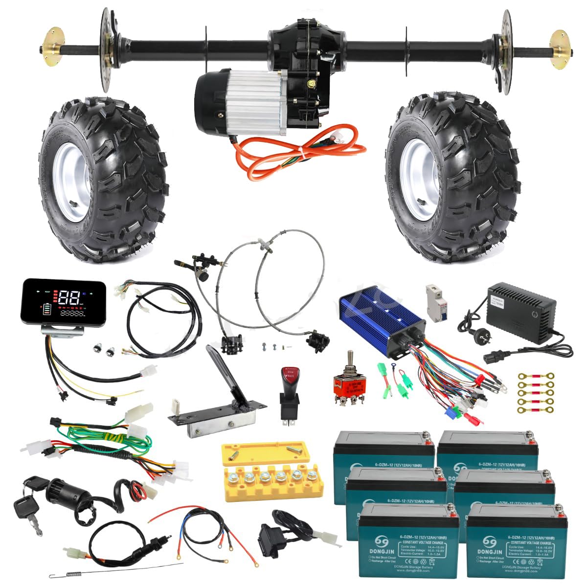 Keenso Combo ESC de moteur sans balais RC Kit moteur sans balais RC 60A Short Line ESC S3650