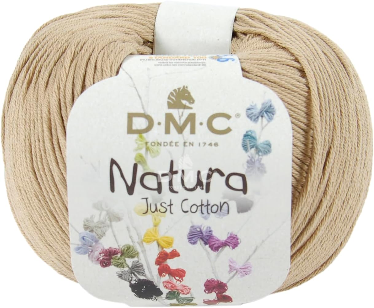 DMC Natura Yarn, 100% Cotton, Passion N23, 9 x 9 x 7 cm