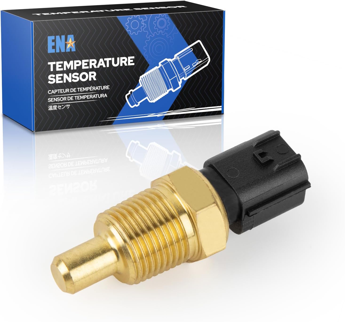 ENA Engine Coolant Temperature Sensor Compatible with Dodge Charger Jeep Wrangler Chrysler 300 Pacifica Plymouth Prowler 2.4L 4.0L 5.7L l4 V6 2001-2006 2007 2008 2009 2010 Replaces TX98 13621486698