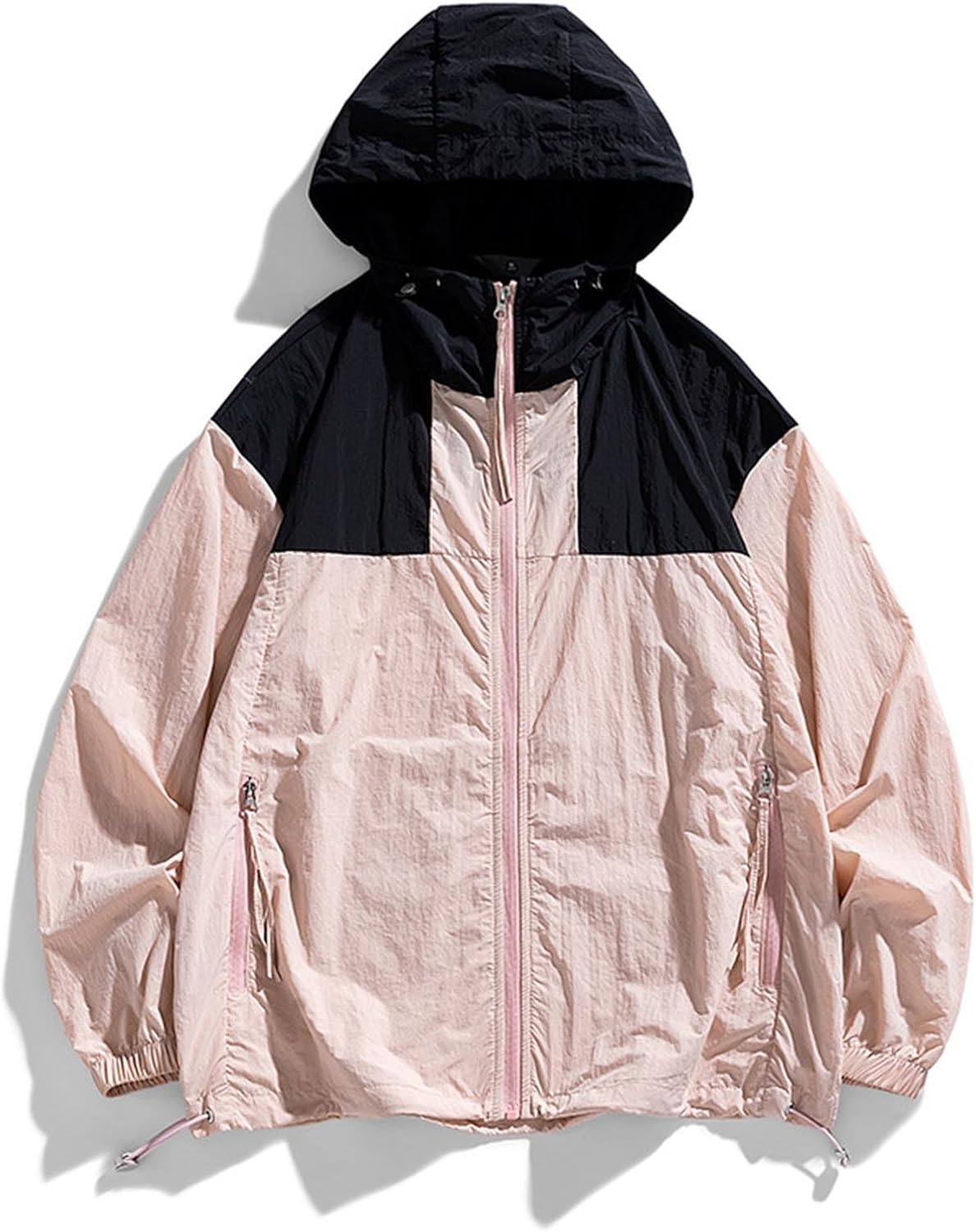 Women's Lightweight Sun Protection Hoodies Long Sleeve Jackets with Pockets Full Zip UPF 50+ UV Top Shirts