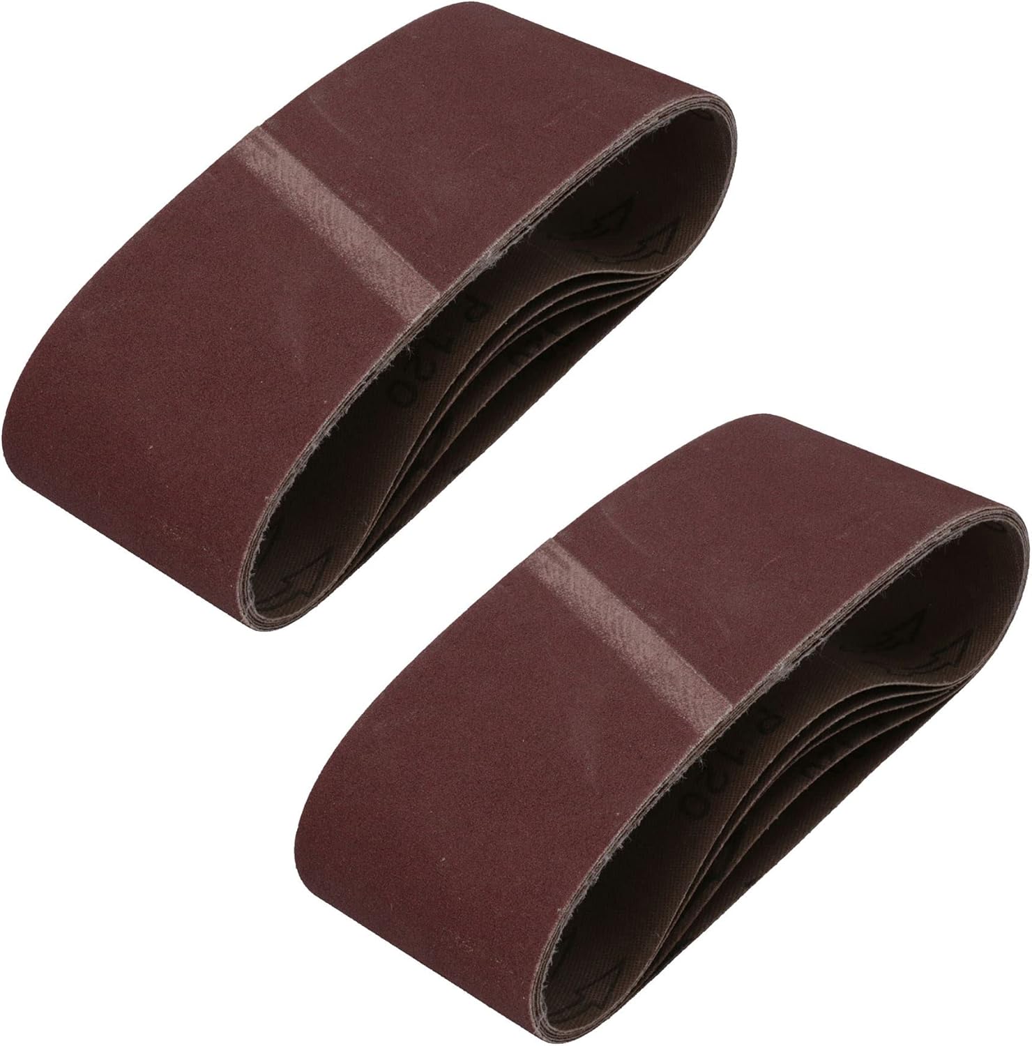 75mm x 457mm 120 Grit Fine Abrasive Sanding Belt Sander Discs 25 Pack