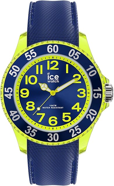 Ice-Watch - ICE cartoon Spaceship - Niebieski zegarek chłopięcy z silikonowym paskiem - 017734 (Small)