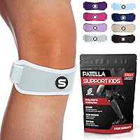 Vista 23 de Sleeve Stars - Correa de soporte para tendón rotuliano de marca sueca para mujeres y hombres, rodillera Osgood Schlatter eficaz para jóvenes