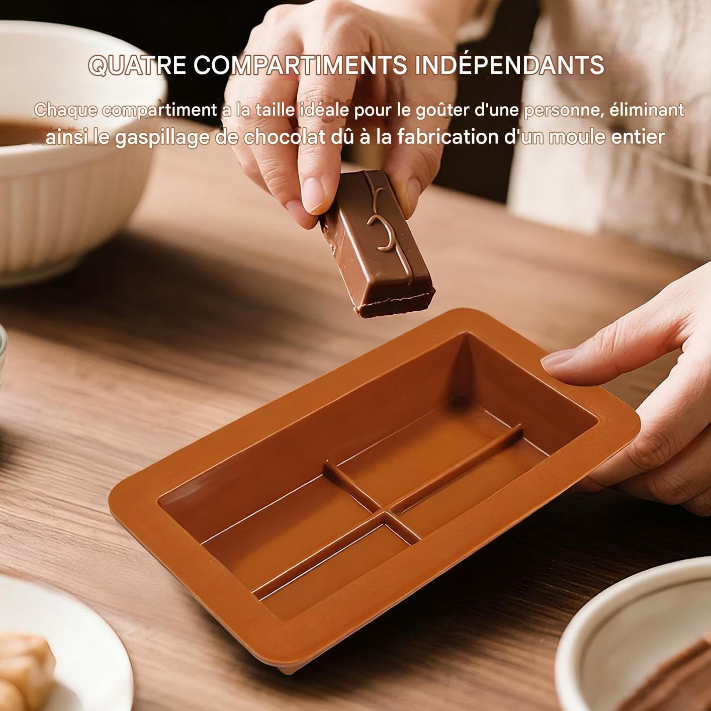 Cioccolato In Silicone 2 Pezzi Riutilizzabili Termoresistenti Antiaderenti | Forma Per Barrette Di Caramelle Per Preparare Dolci Festivi Dessert Pasticceria Cucina Domestica Fatti In Casa