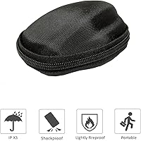 Vista 5 de CANTOO Funda rígida de viaje para mouse Logitech MX Master 3 / 3S / 2S / Advanced, mouse inalámbrico, bolsa de almacenamiento protectora