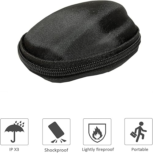 Miniatura 5 de CANTOO Funda rígida de viaje para mouse Logitech MX Master 3  3S  2S  Advanced, mouse inalámbrico, bolsa de almacenamiento protectora de transporte