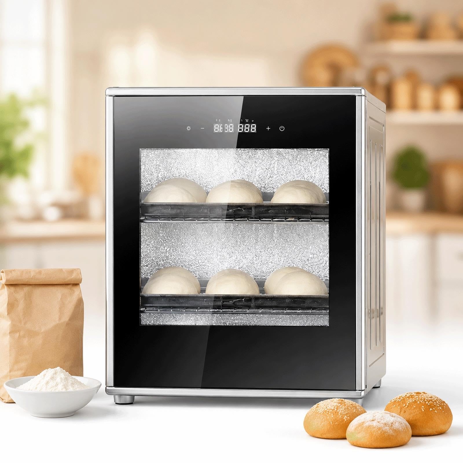 Caja de Fermentación de 40 Litros, Máquina de Fermentación de Pan