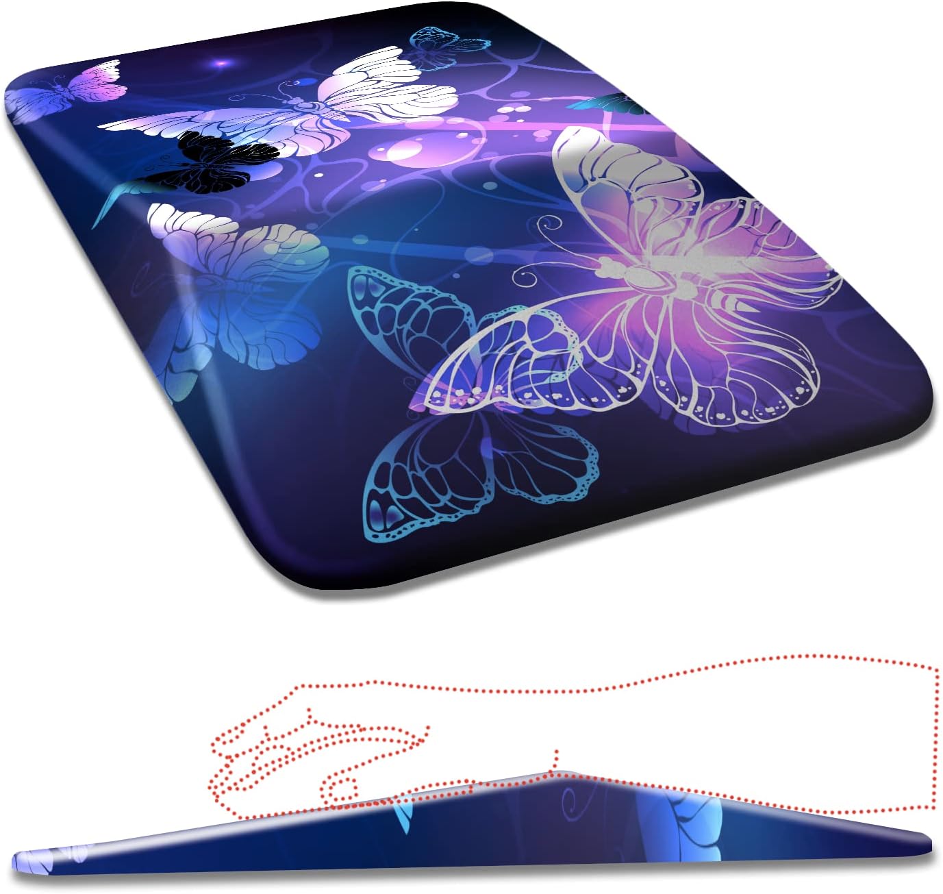 SANWUMIAN Ergonomic Mouse Pad with Wrist Rest Support