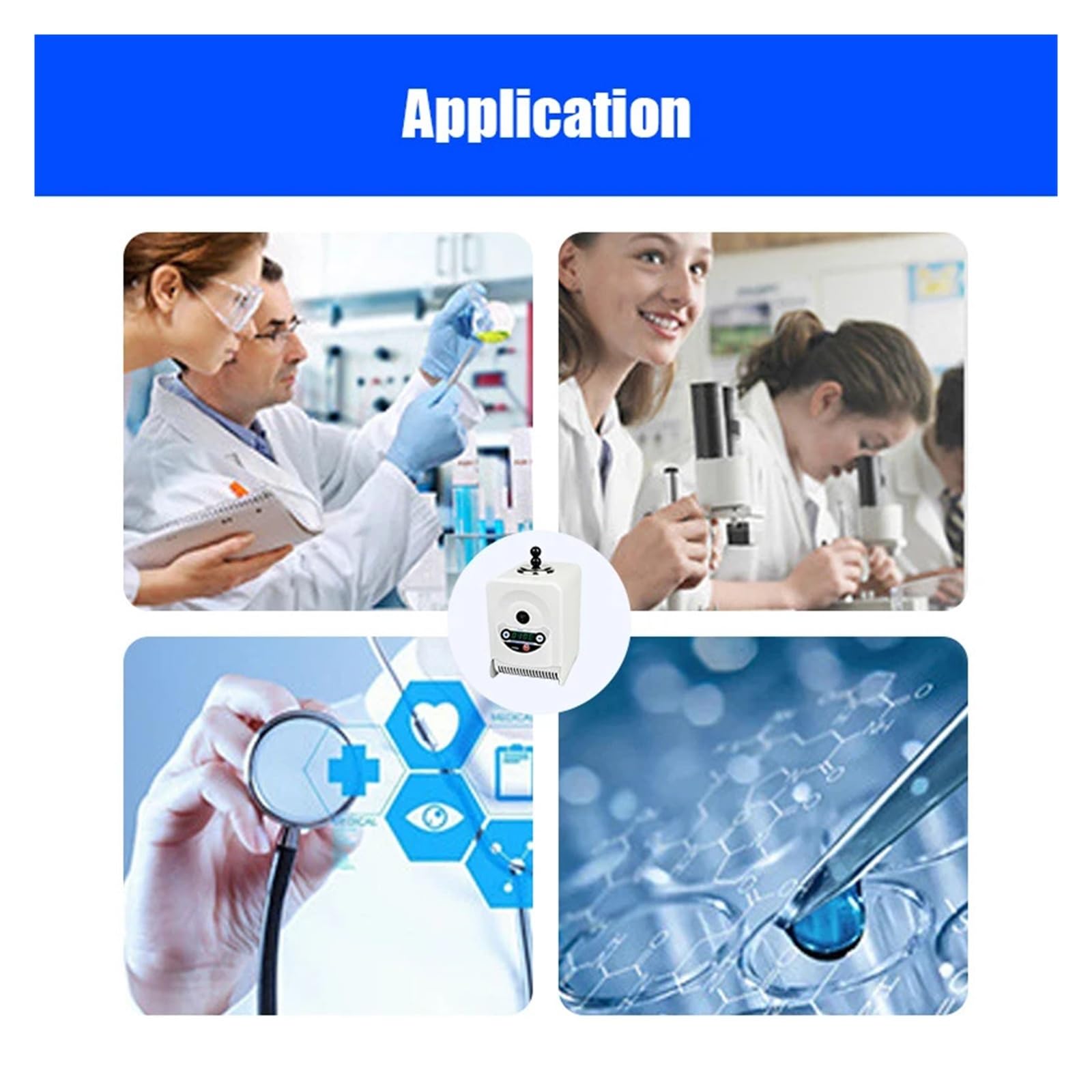 Attrezzatura di sterilizzazione portatile for mini sterilizzatori termostatici HY-300/300D for uso di laboratorio Breve tempo di riscaldamento(HY-300)