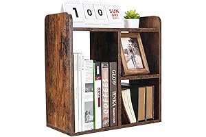 PAG Desk Bookshelf for Top of Desk