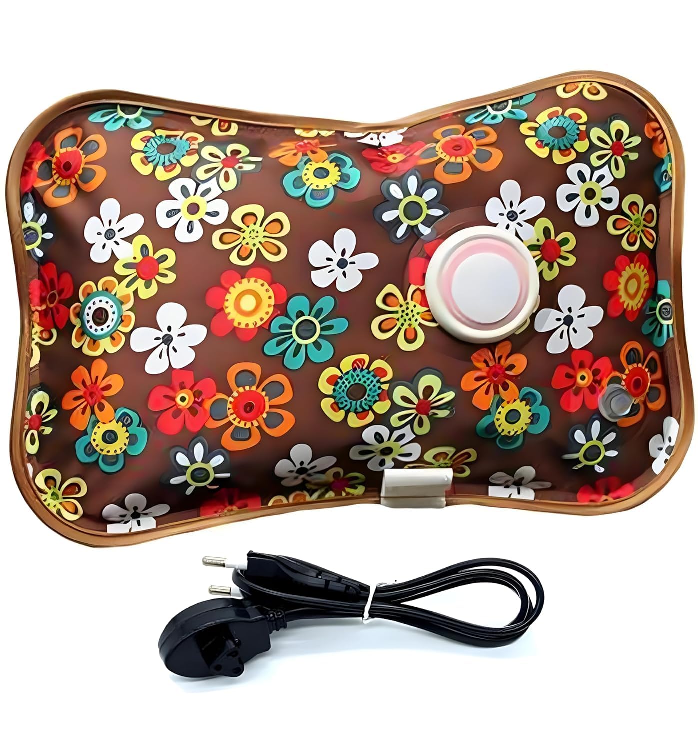 TAF STORE - Hot water bag - Safe and secure charging point with less electricity consumption and long time warmth | For instant relief from period cramps, muscle and joint pain (10 × 7.5 inch)