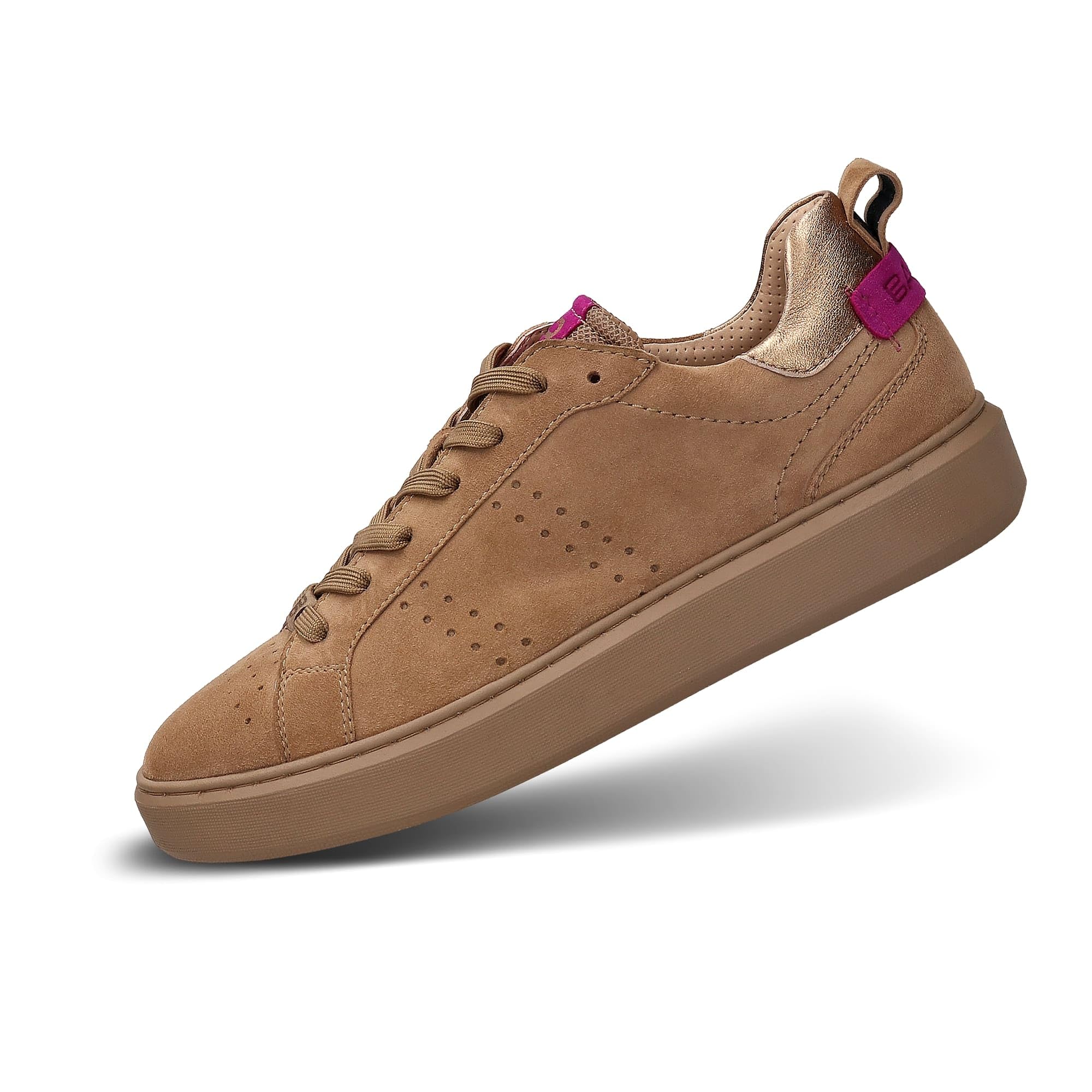BAGATT Women's GIndiaa Trainers, Mid Brown/Multicolour, 41 EU, Mid Brown Multicolour, 8.5 UK