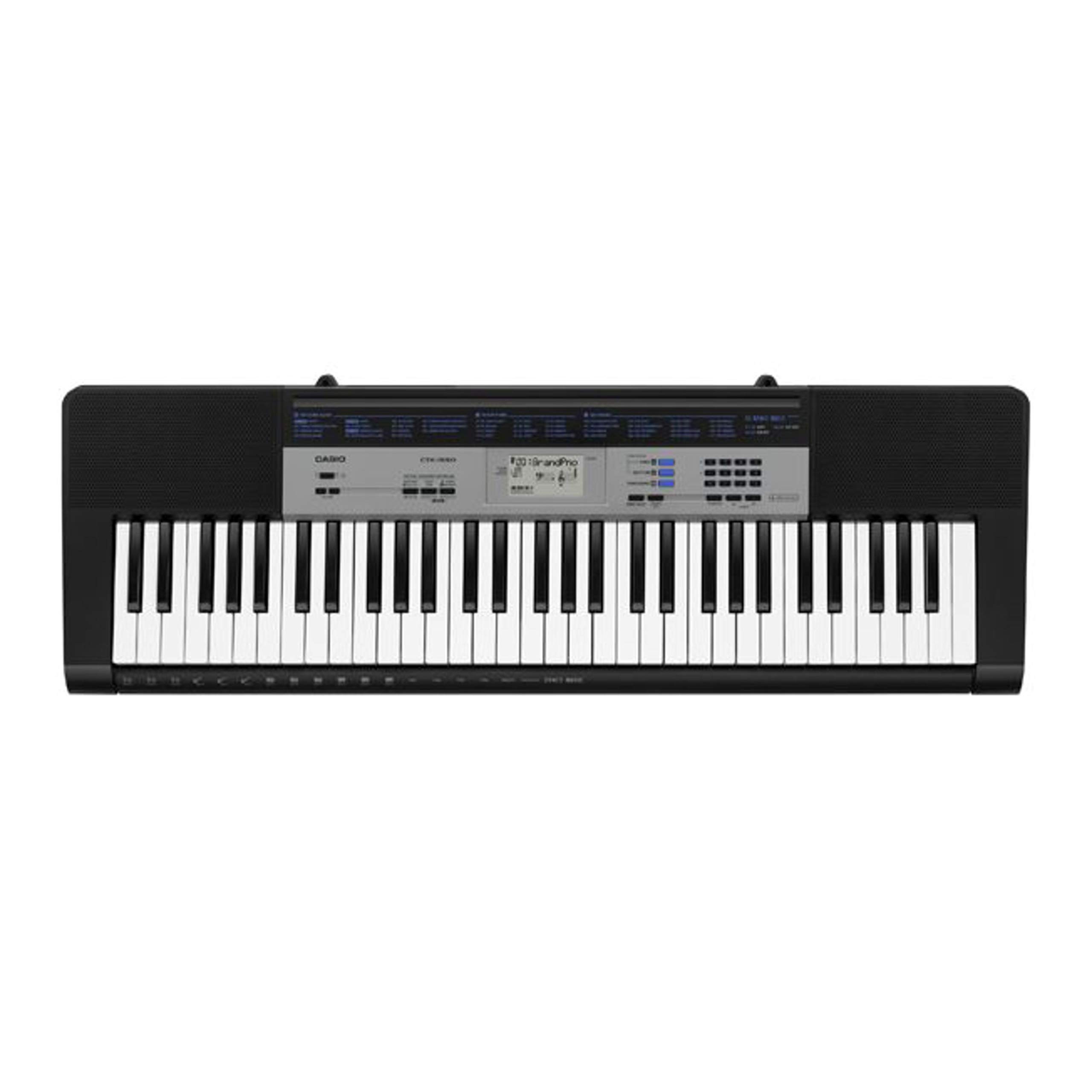 Casio CTK-1500 61-Key Piano look Keyboard, Black : Buy Online at Casio CTK-1500 61-Key Piano look Keyboard, Black : Buy Online at