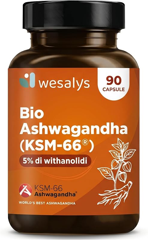 WESALYS Ashwagandha KSM-66 Bio 3600 mg