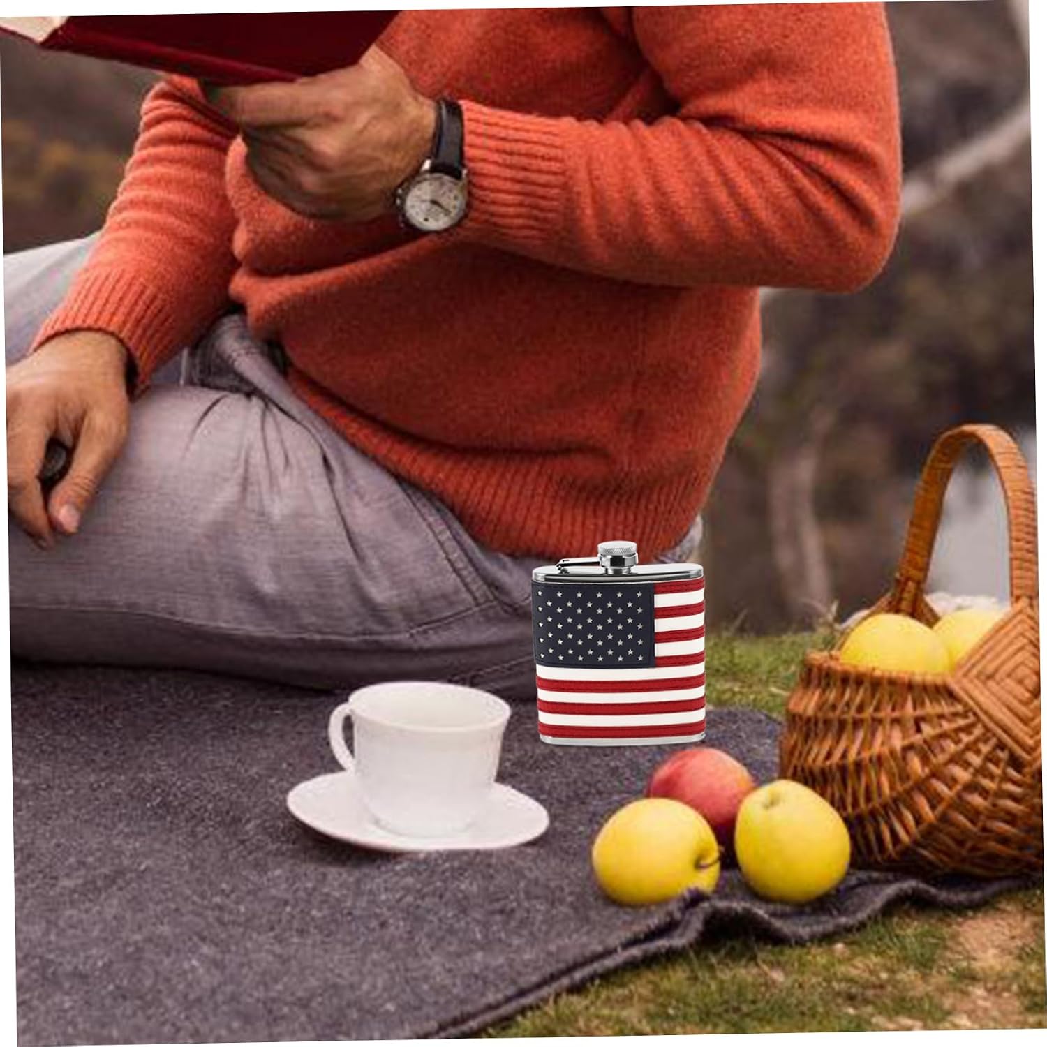 6oz Stainless Steel Drinking Flask for Outdoor Leisure and Gifting