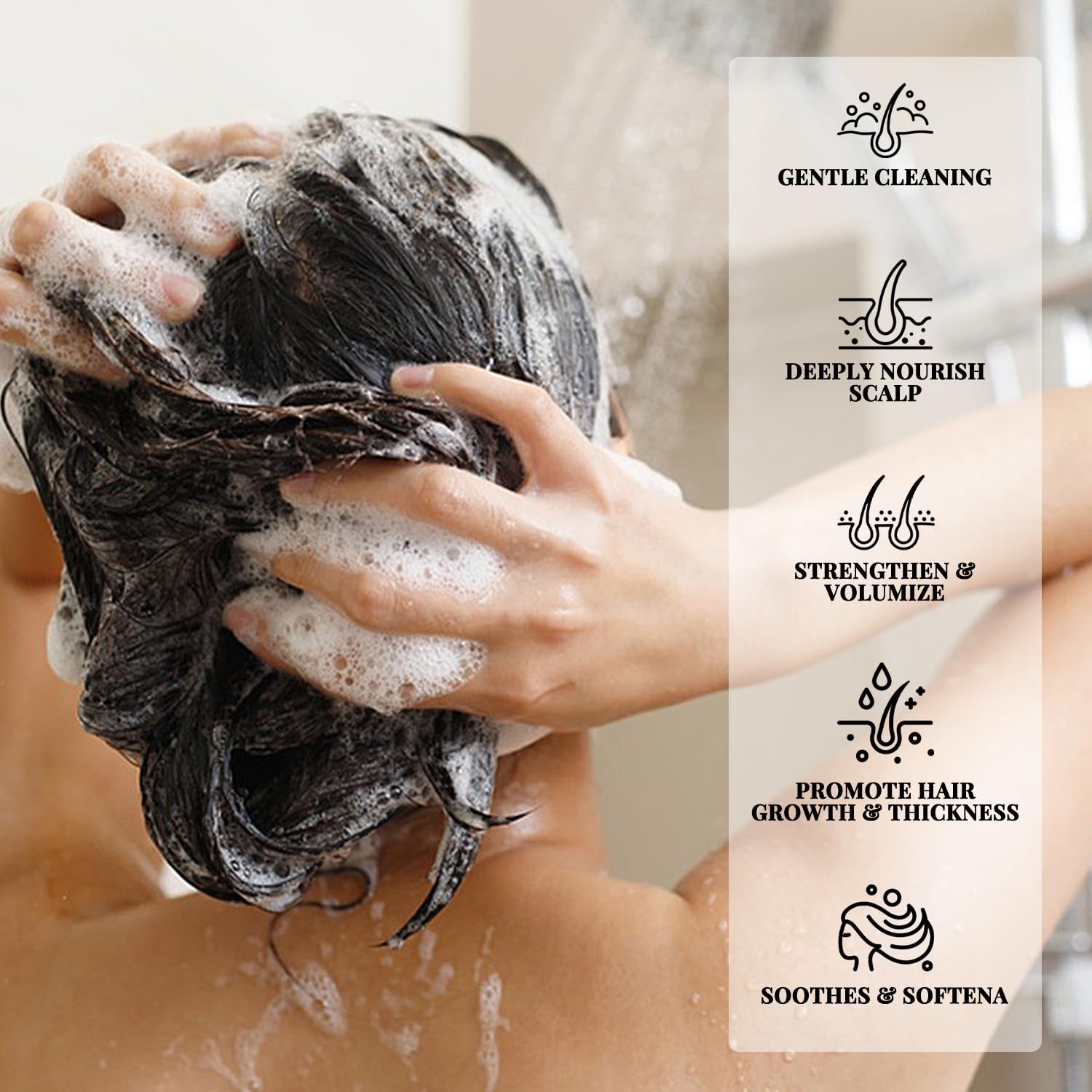 Batana Oil Shampoo and Conditioner Set for Hair Growth & Thickening - With Biotin, Keratin, Tea Tree Oil & Rosemary - Volumizing & Strengthening for Thinning Hair - Daily Hair Care for Men & Women - Image 5