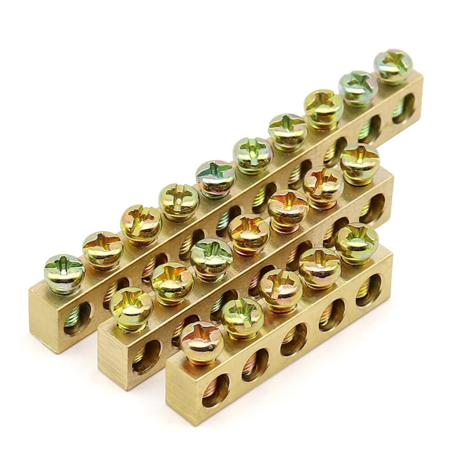 Brass Bar Terminal Distribution Copper Bar Grounding Bar